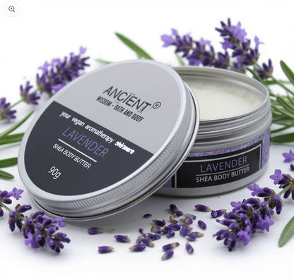 Aromatherapy Shea Body Butter 90g - Lavender