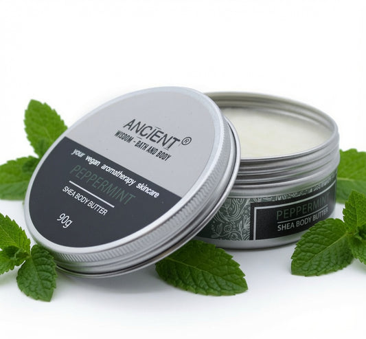 Aromatherapy Shea Body Butter 90g - Peppermint