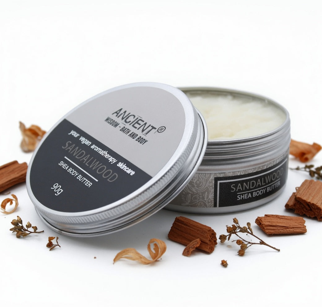 Aromatherapy Shea Body Butter 90g - Sandalwood