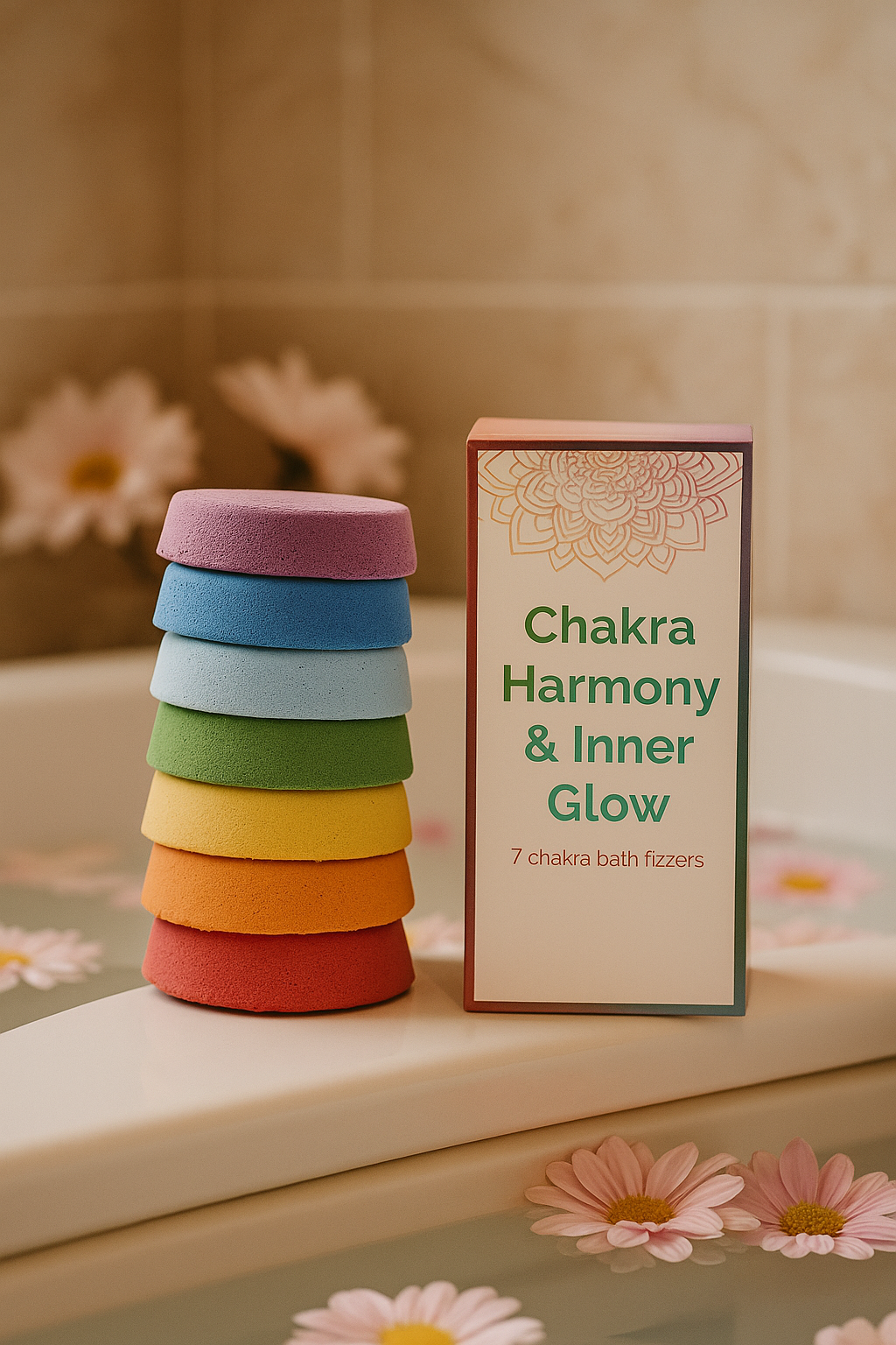Chakra Harmony & Inner Glow Bath Fizz - Large Box
