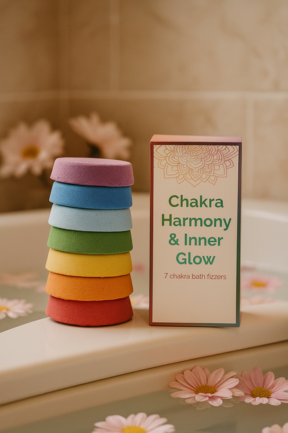 Chakra Harmony & Inner Glow Bath Fizz - Large Box