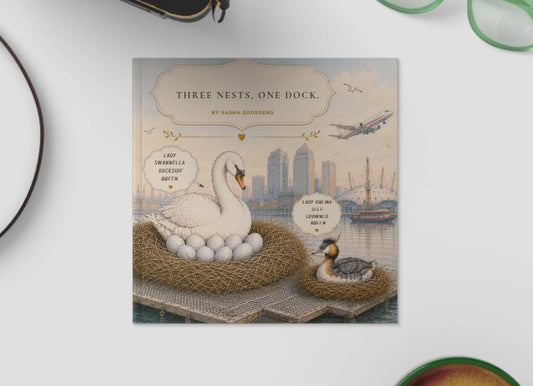 Free illustrated children's ebook: "Three Nests, One Dock."