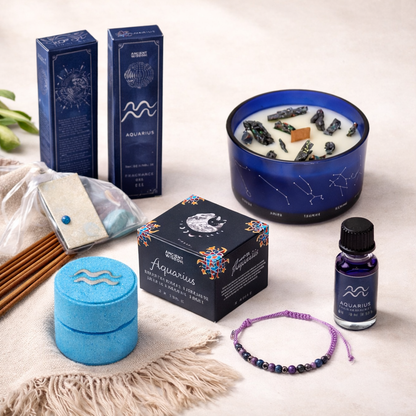 Aquarius Zodiac Ritual Collection – Complete Set