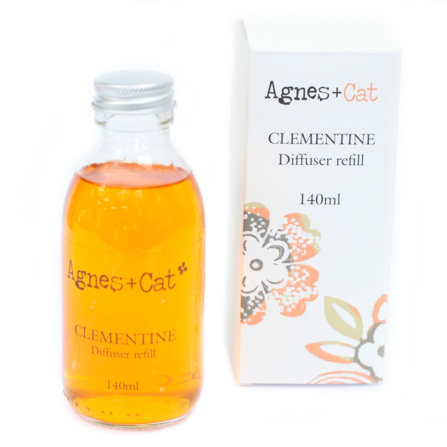 Agnes + Cat Reed Diffuser Refill - Clementine 150ml – detail view