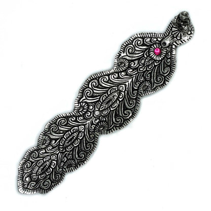 Buddha Incense Holder - Feather Shape, 20cm