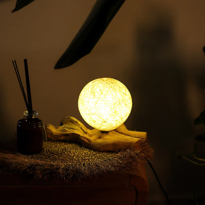DriftGlow Lamp Cotton Wrap Cream Shade – product image 8