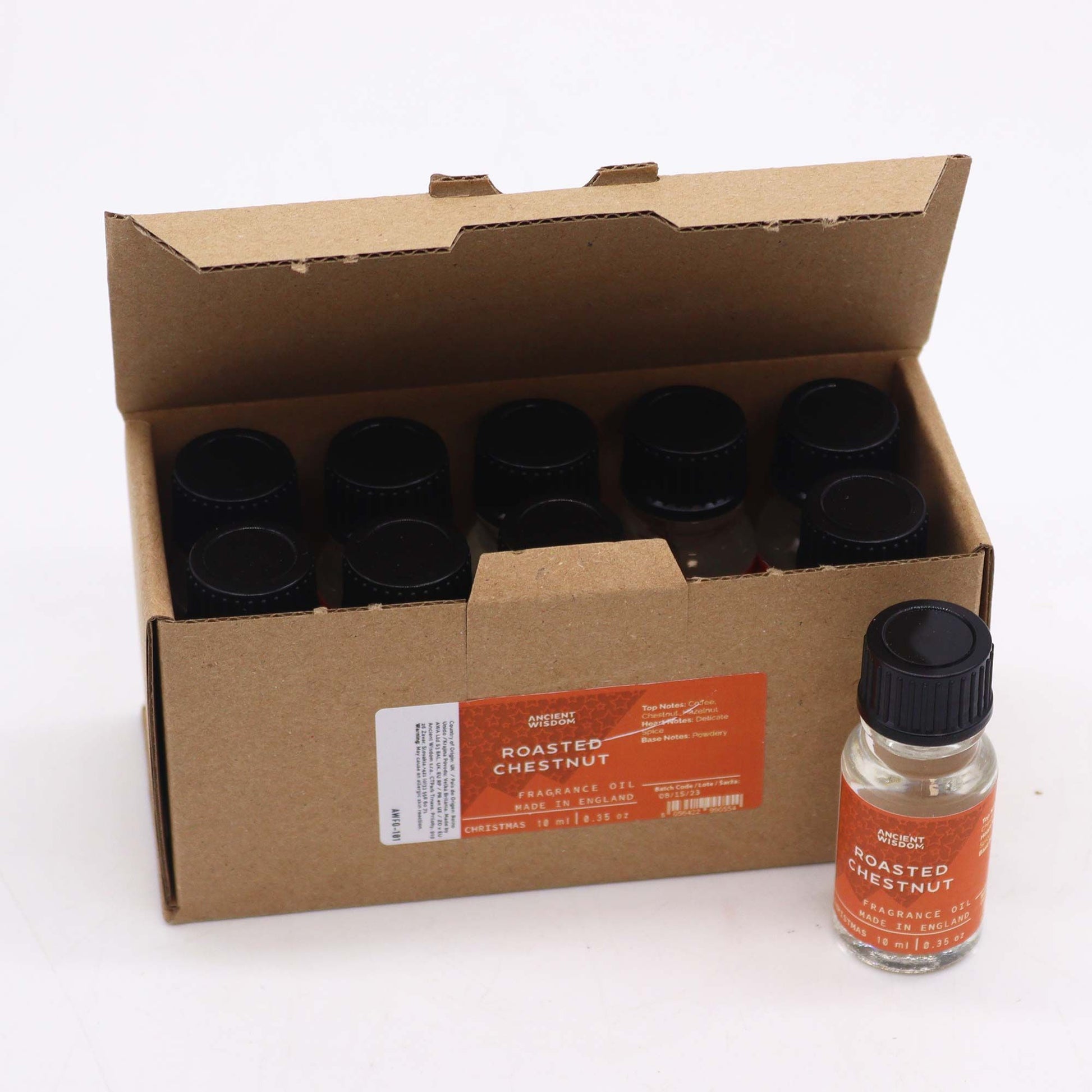 Roasted Chestnut Fragrance Oil 10ml – detail view