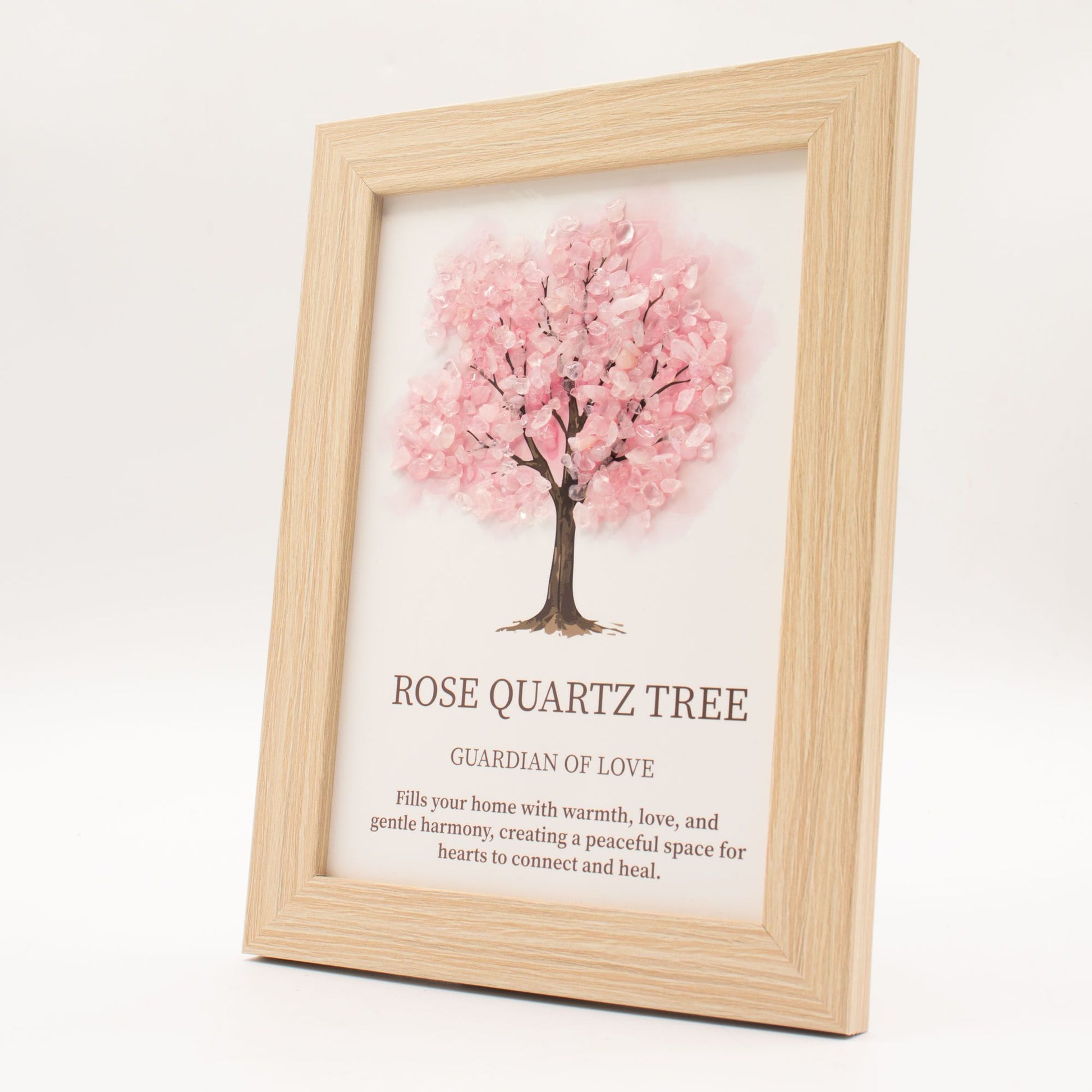 Gemstone Picture - Tree of Life - Rose Quartz (20x14.7x1cm) – packaging