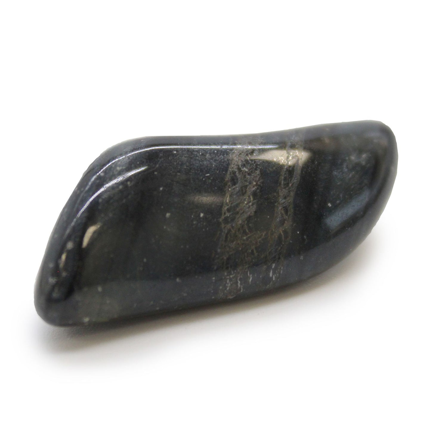L Tumble Stones - Blue Tiger Eye – detail view
