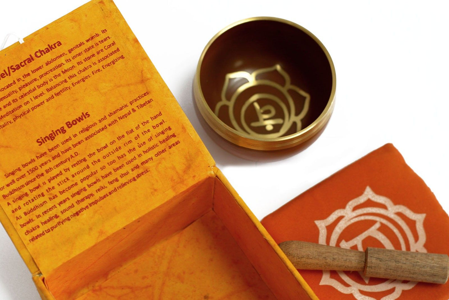 Chakra Singing Bowl - Navel – detail view