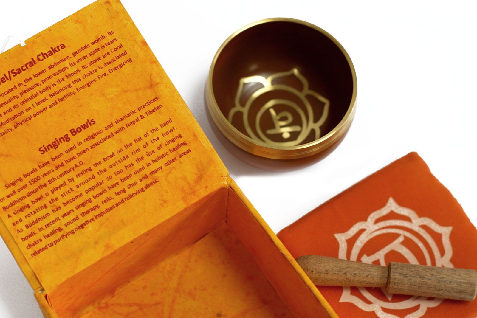 Chakra Singing Bowl - Navel – detail view