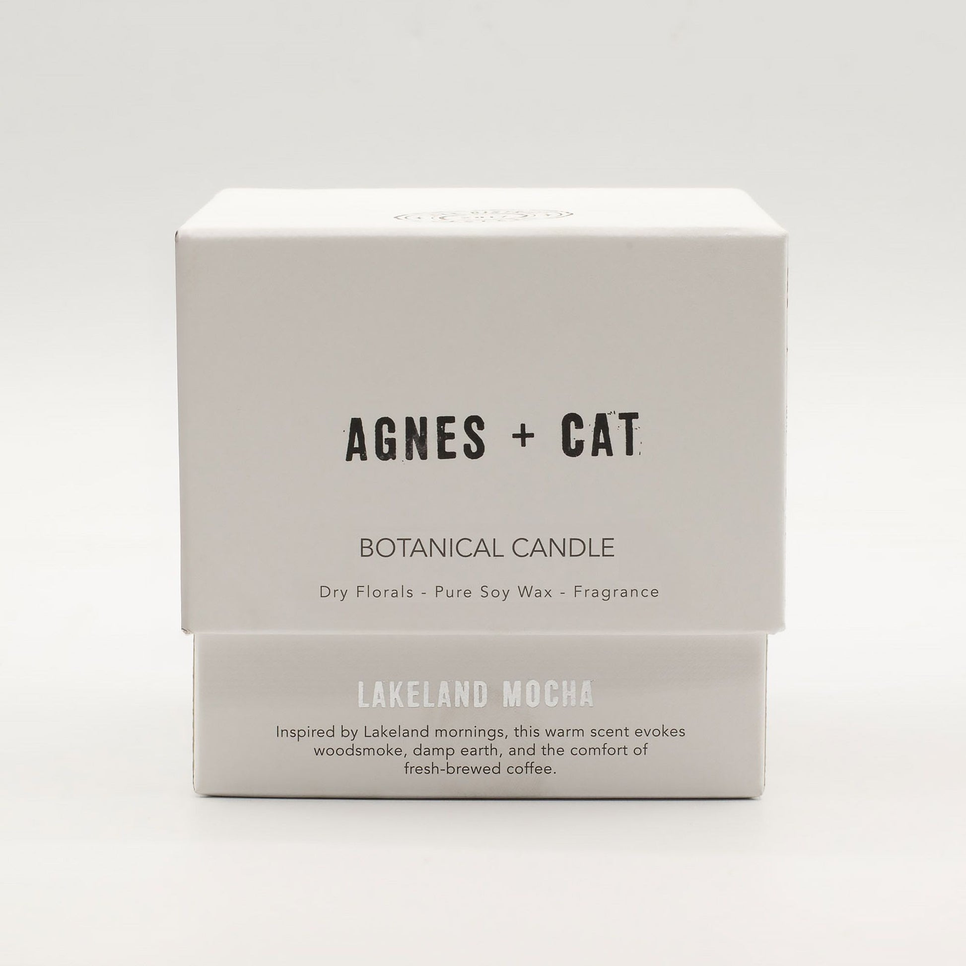 Agnes + Cat Botanical Soy Wax Candle - Lakeland Mocha – product image 6