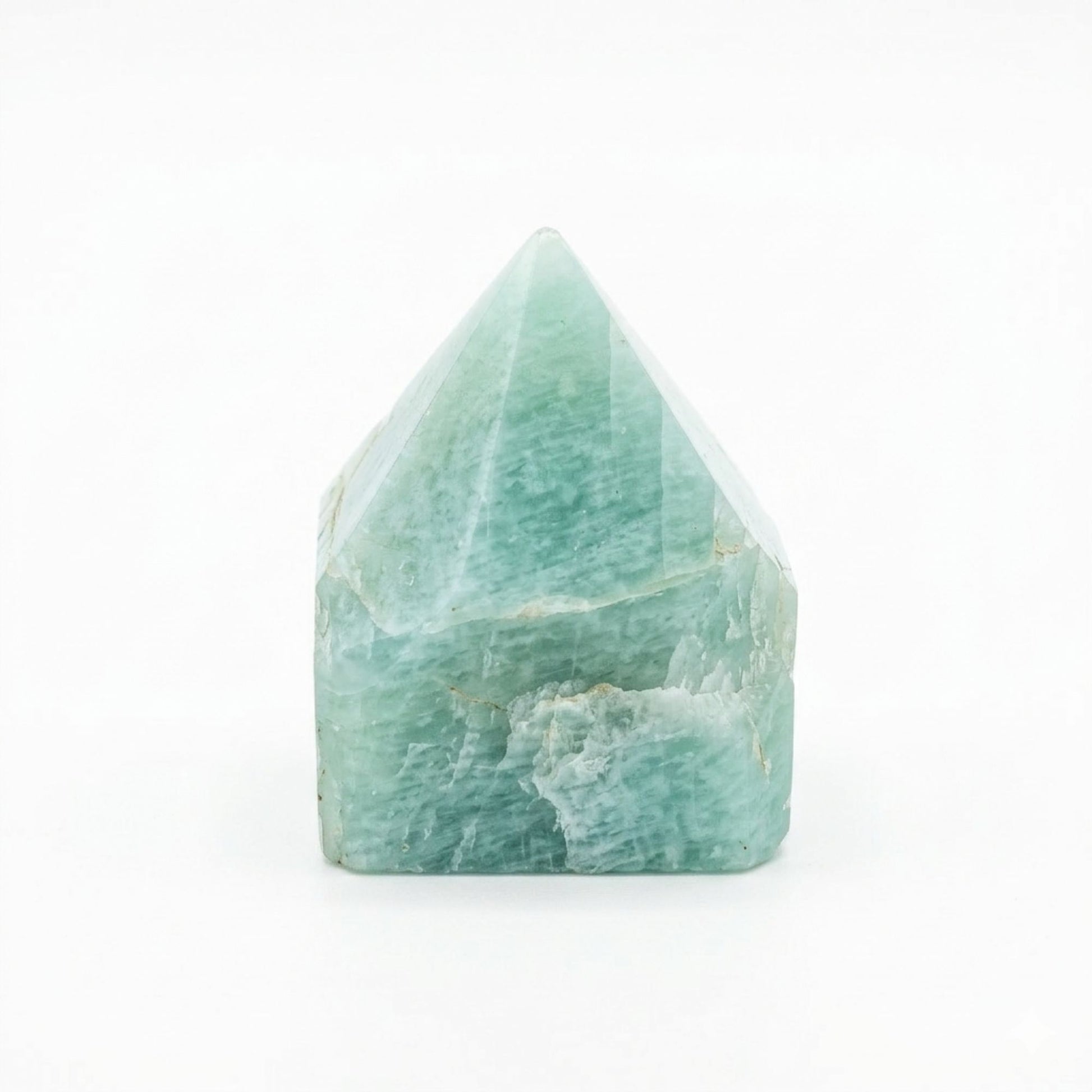Gemstone Top Polished Points - Indian Amazonite (approx 5-6 pieces) | Auro & Co