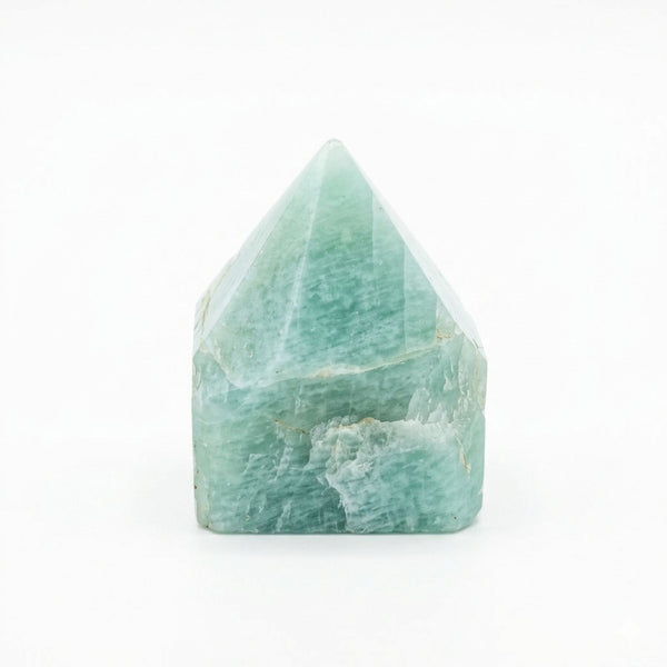 Gemstone Top Polished Points - Indian Amazonite (approx 5-6 pieces) | Auro & Co