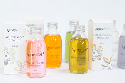Agnes + Cat Reed Diffuser Refill - Windermere 150ml – packaging