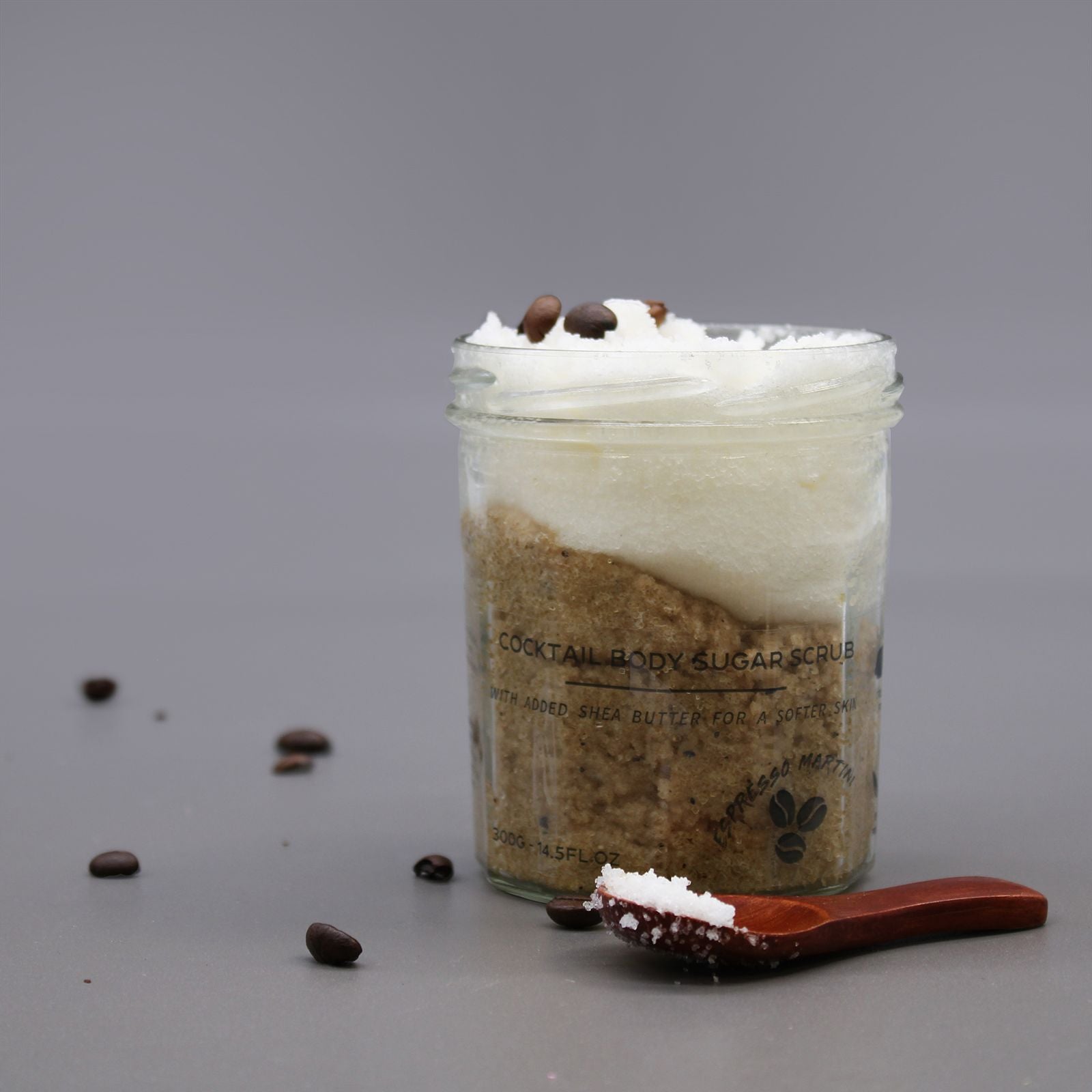 Fragranced Sugar Body Scrub - Espresso Martini 300g – packaging