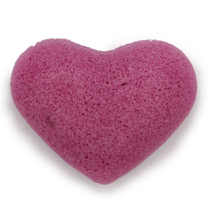Konjac Heart Sponge - Lavender | Auro & Co