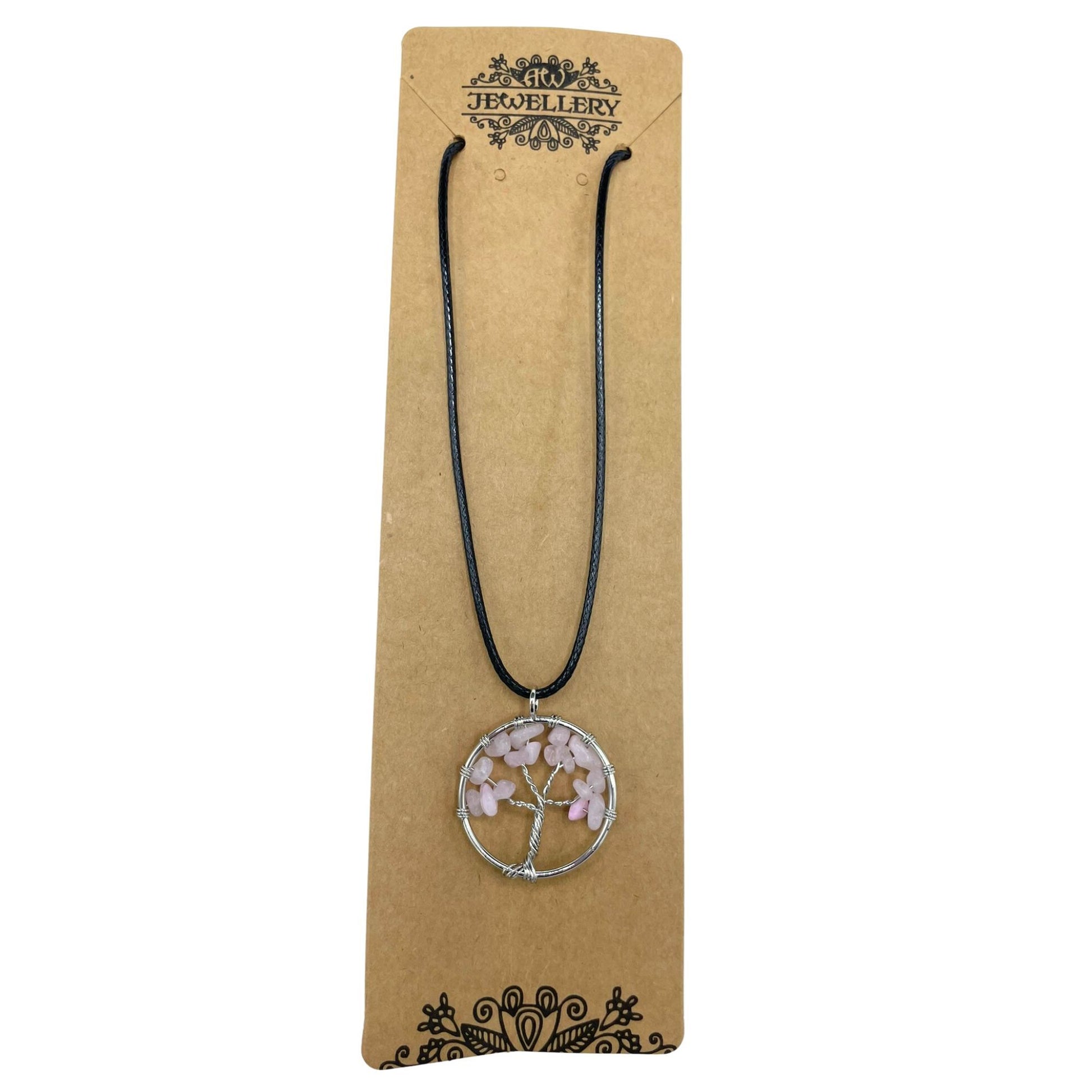 Tree of Life Pendant - Rose Quartz – product image 5