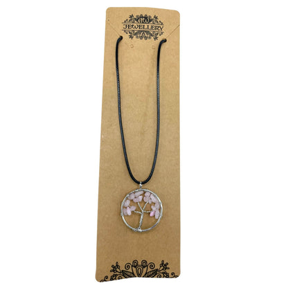 Tree of Life Pendant - Rose Quartz – product image 5