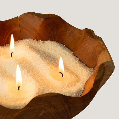 Regent Polo Candle Sand - Cream, 300g