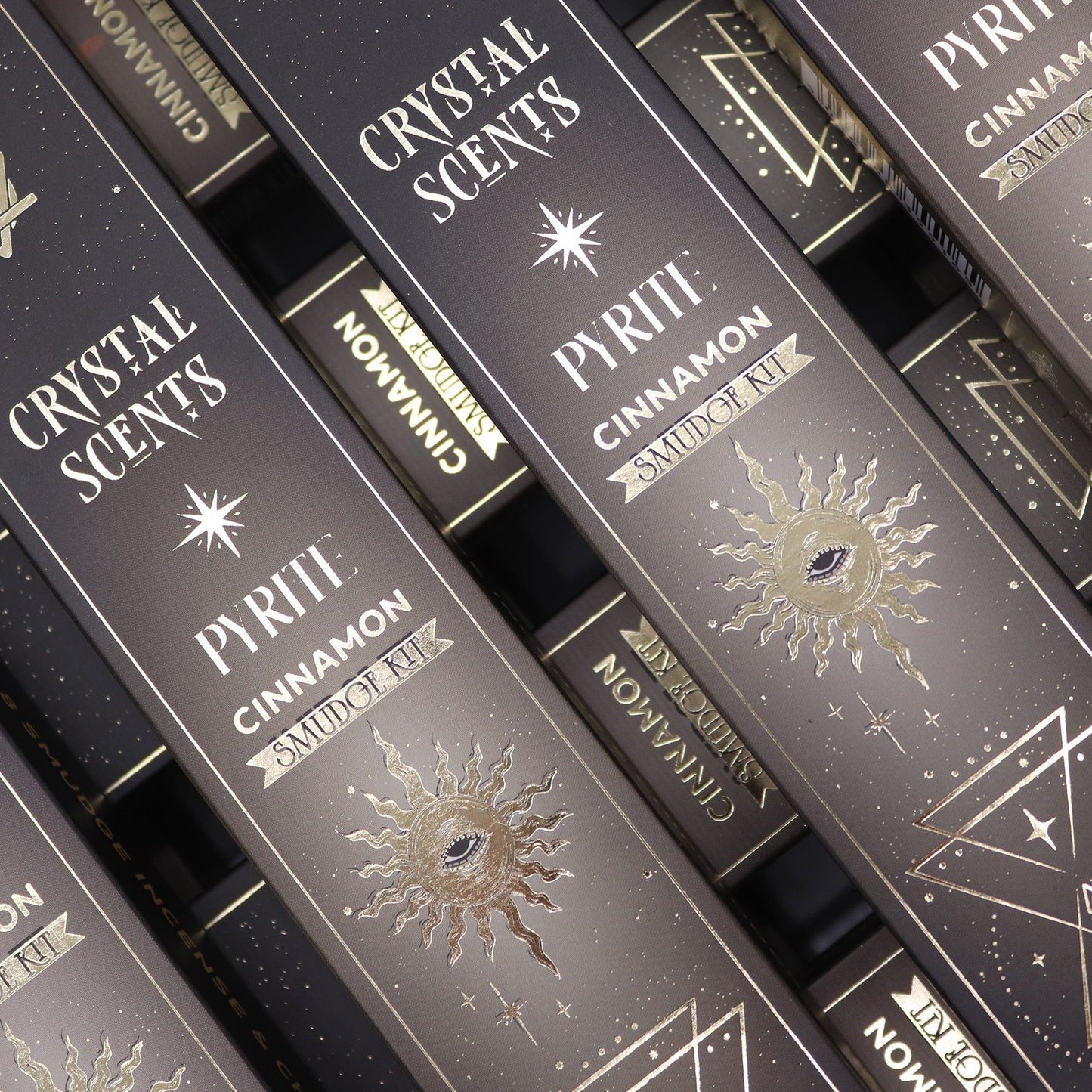 Pyrite Crystal Scents Smudge Incense - Cinnamon – product image 6