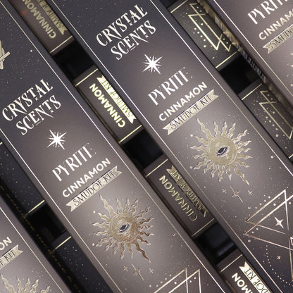 Pyrite Crystal Scents Smudge Incense - Cinnamon – product image 6