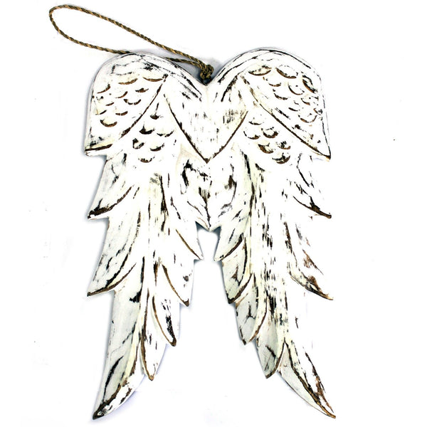 Hand Crafted Double Angel Wing - 31cm | Auro & Co