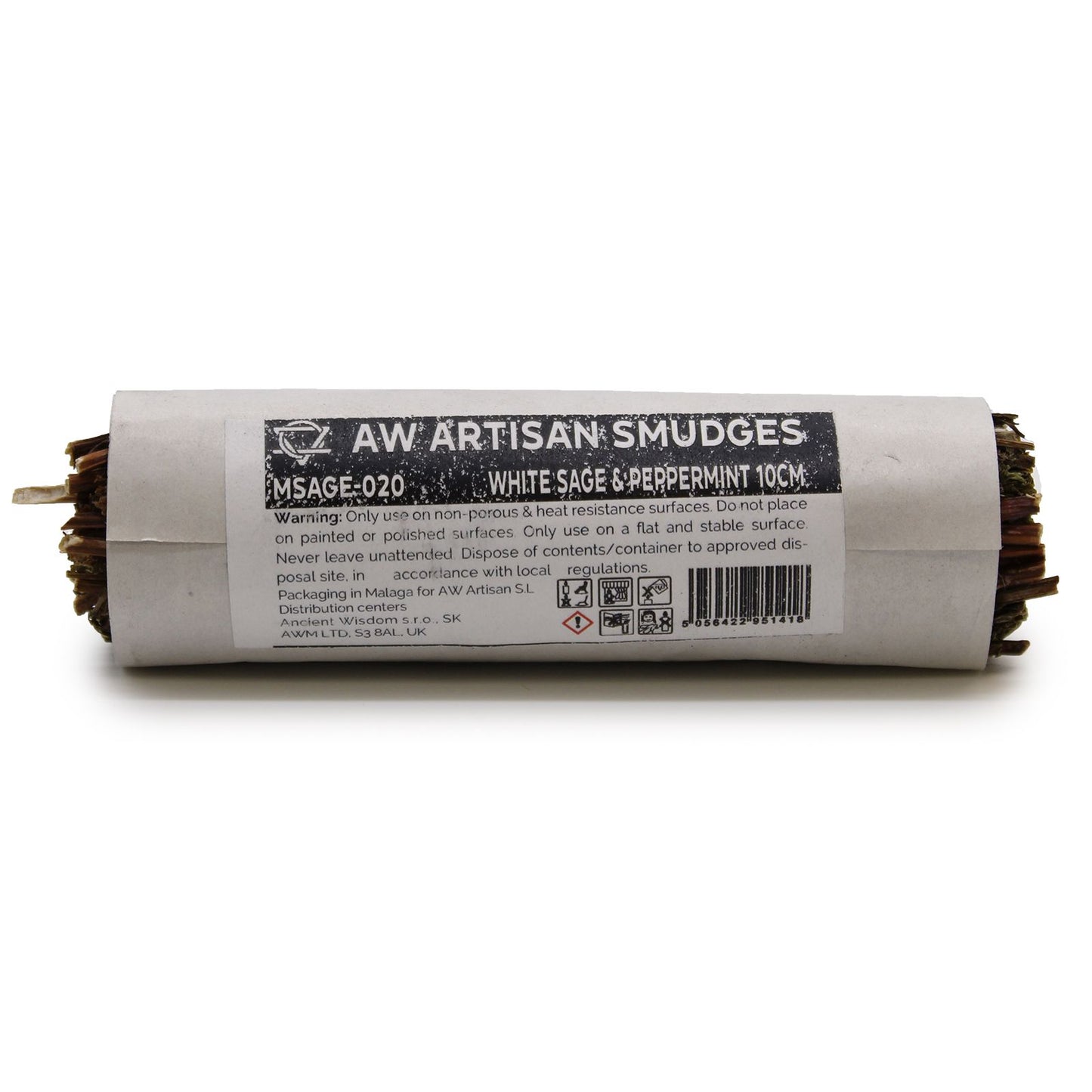 Smudge Stick - White Sage & Peppermint 10cm – detail view