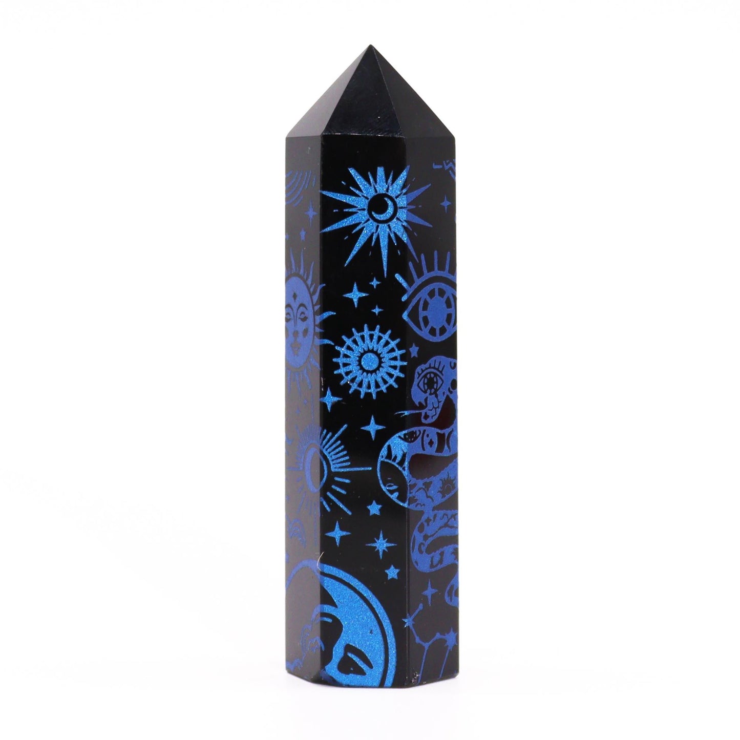 Black Obsidian Point - Mystic Story - Midnight Blue – lifestyle shot