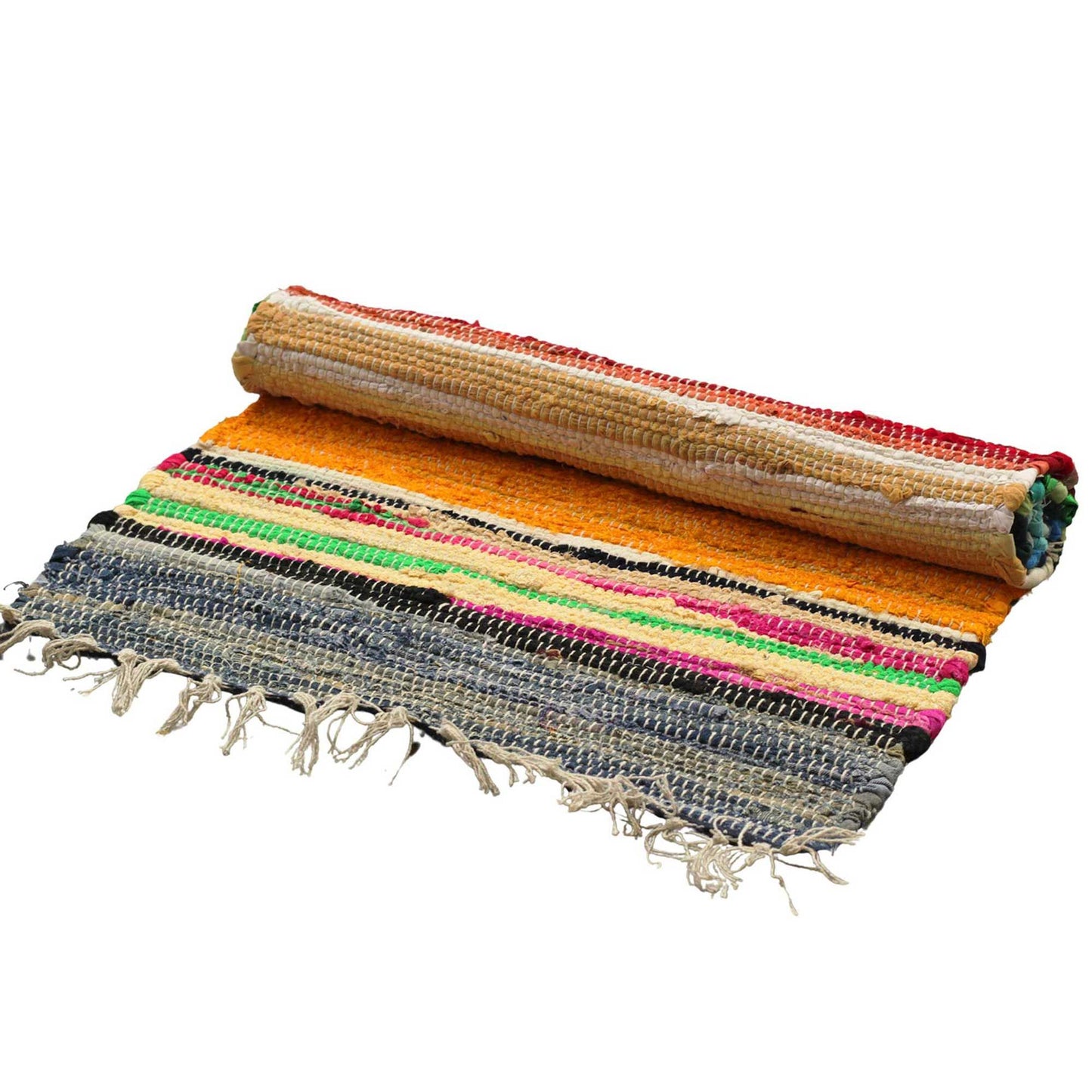 Room Rag Rug - 150x200cm - premium quality - Rainbow Colours | Auro & Co