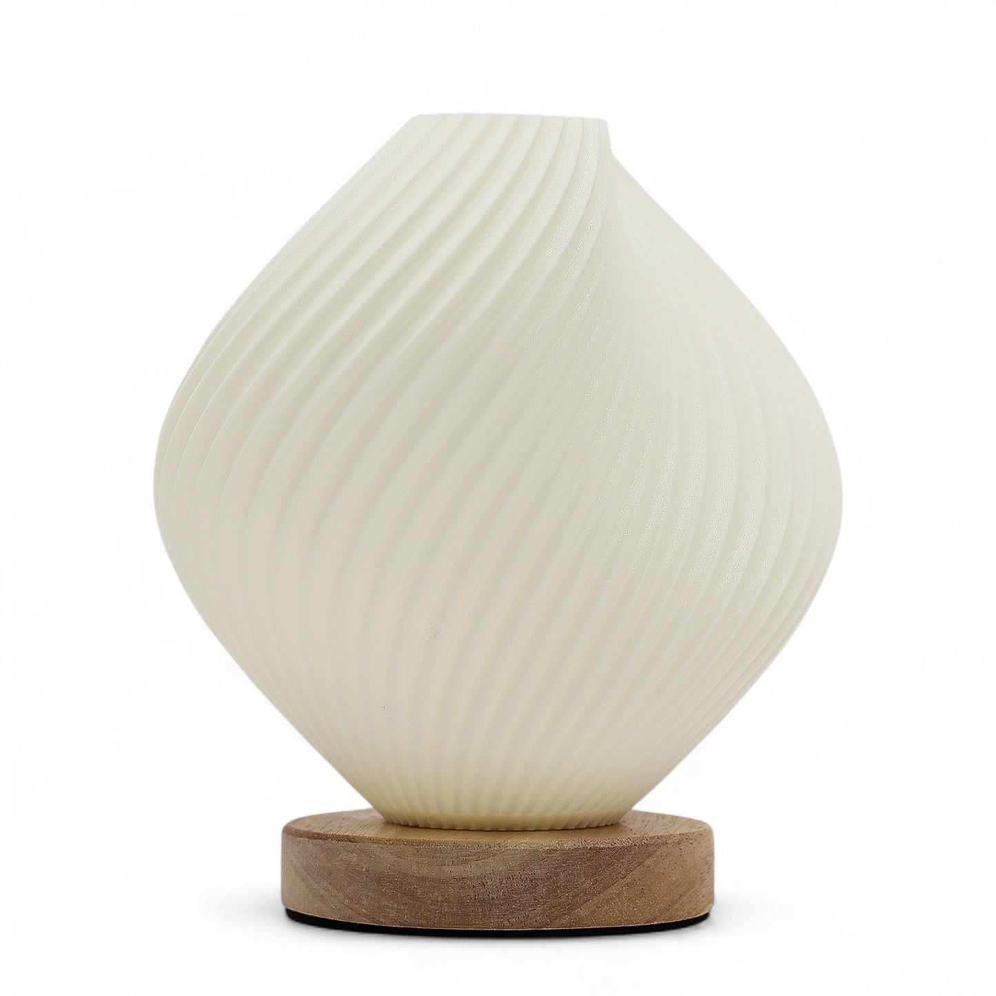 New Wave Lamp - USB - 3 settings - Shell Twisted | Auro & Co
