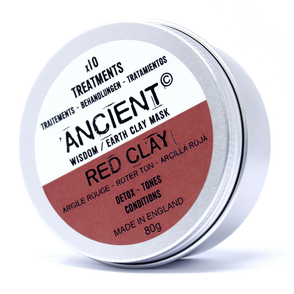 Red Clay Face Mask 80g – detail view
