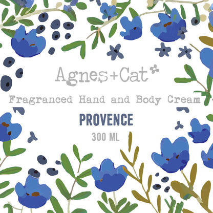 Agnes + Cat Hand & Body Cream - Provence – packaging