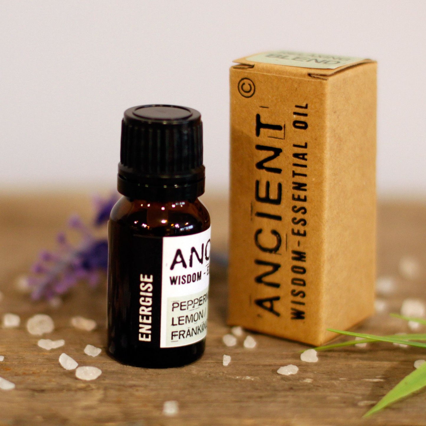 Energising Essential Oil Blend - Boxed - 10ml – detail view