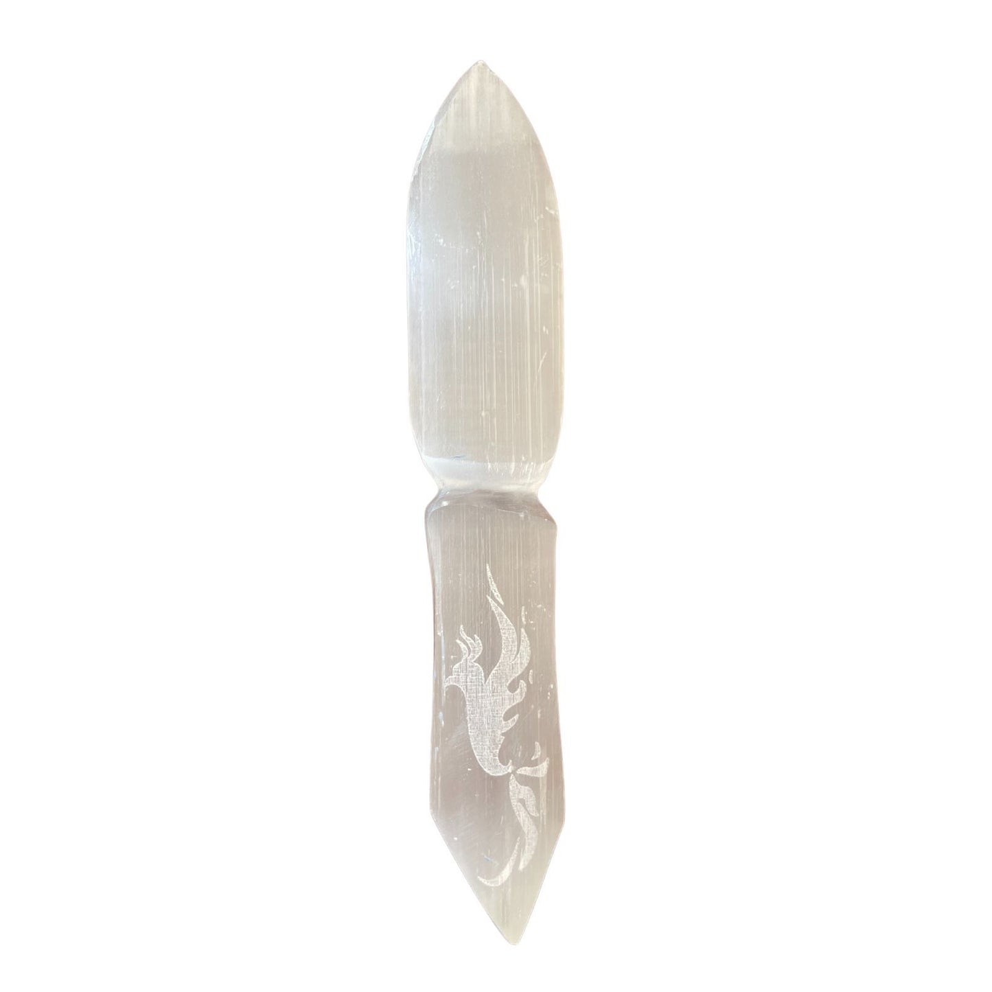 Selenite Ritual Knife - Letting go of the past – packaging