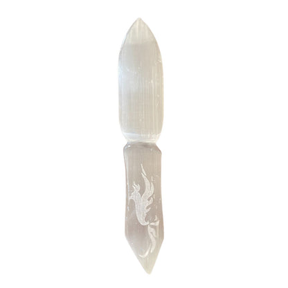 Selenite Ritual Knife - Letting go of the past – packaging