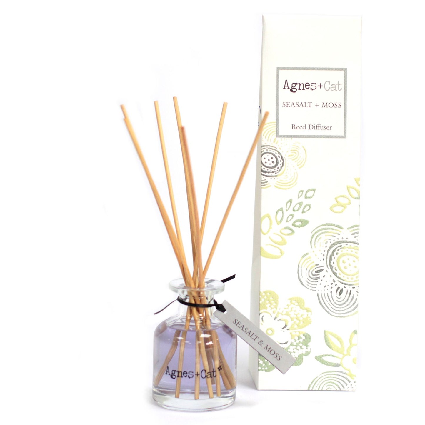 140ml Reed Diffuser - Seasalt and Moss | Auro & Co