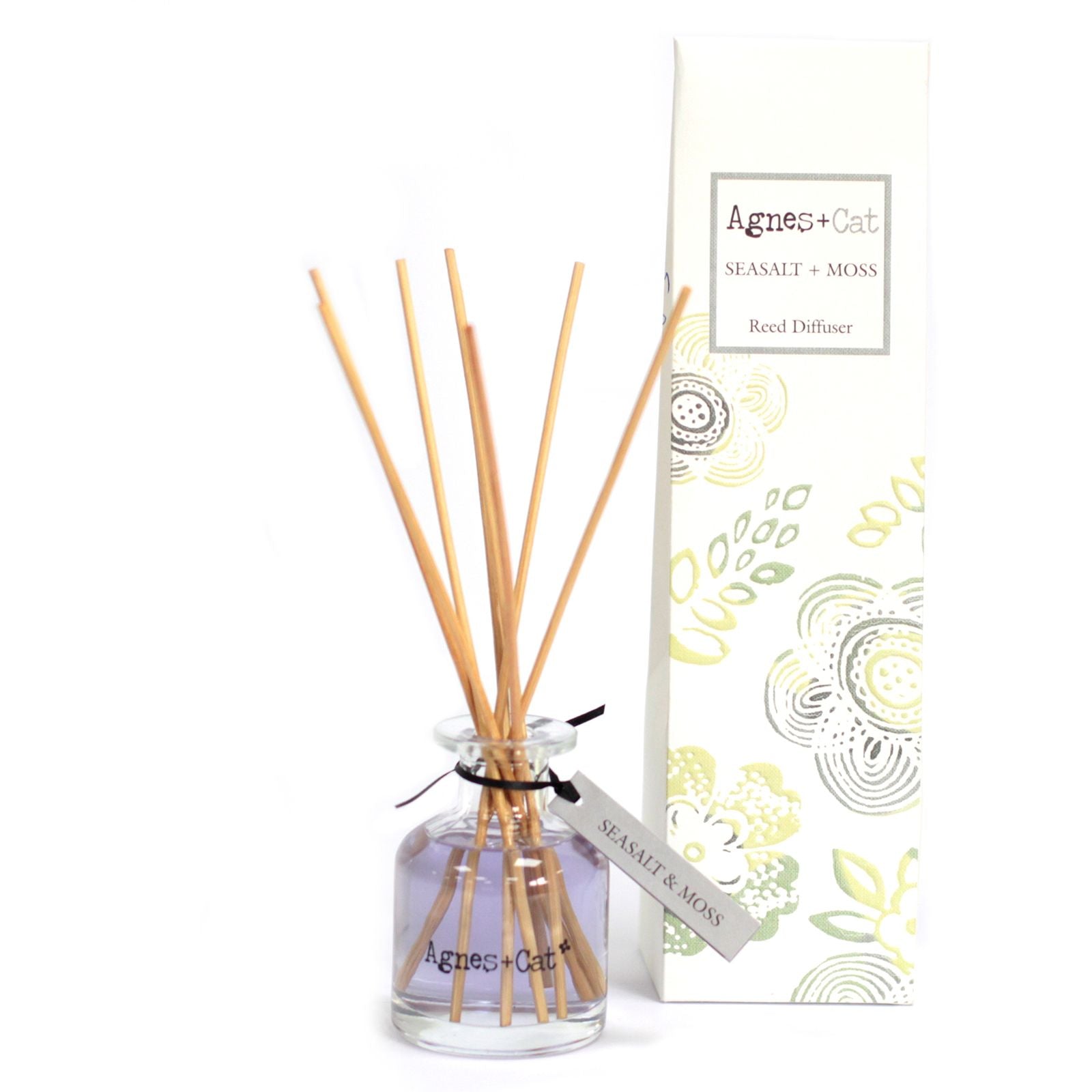 140ml Reed Diffuser - Seasalt and Moss | Auro & Co