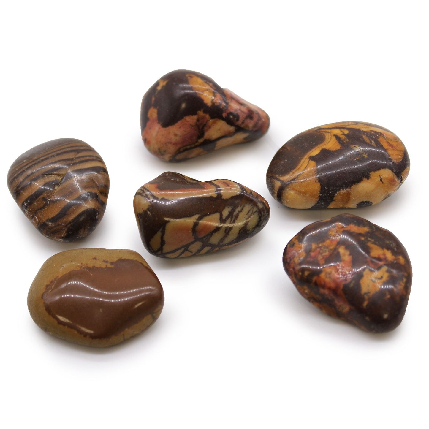 Large African Tumble Stones - Picture Nguni | Auro & Co