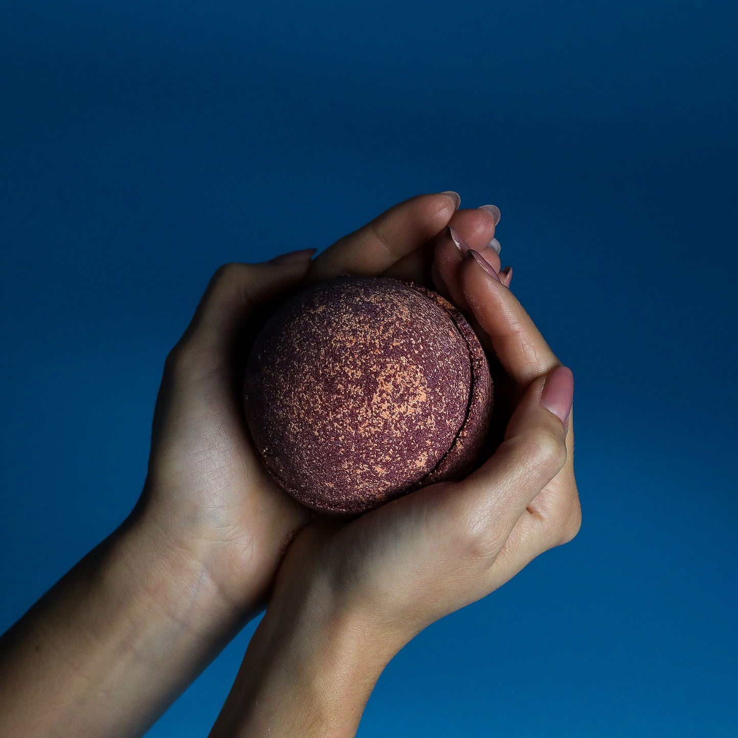 Set of 3 Chocolate & Orange Bath Bombs – detail view