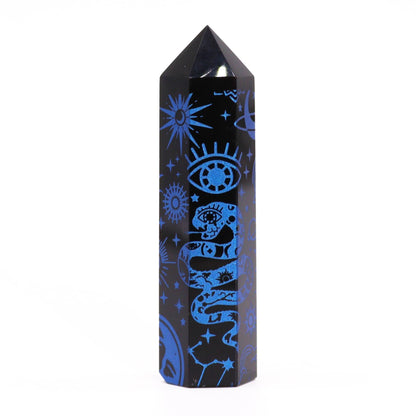 Black Obsidian Point - Mystic Story - Midnight Blue – packaging