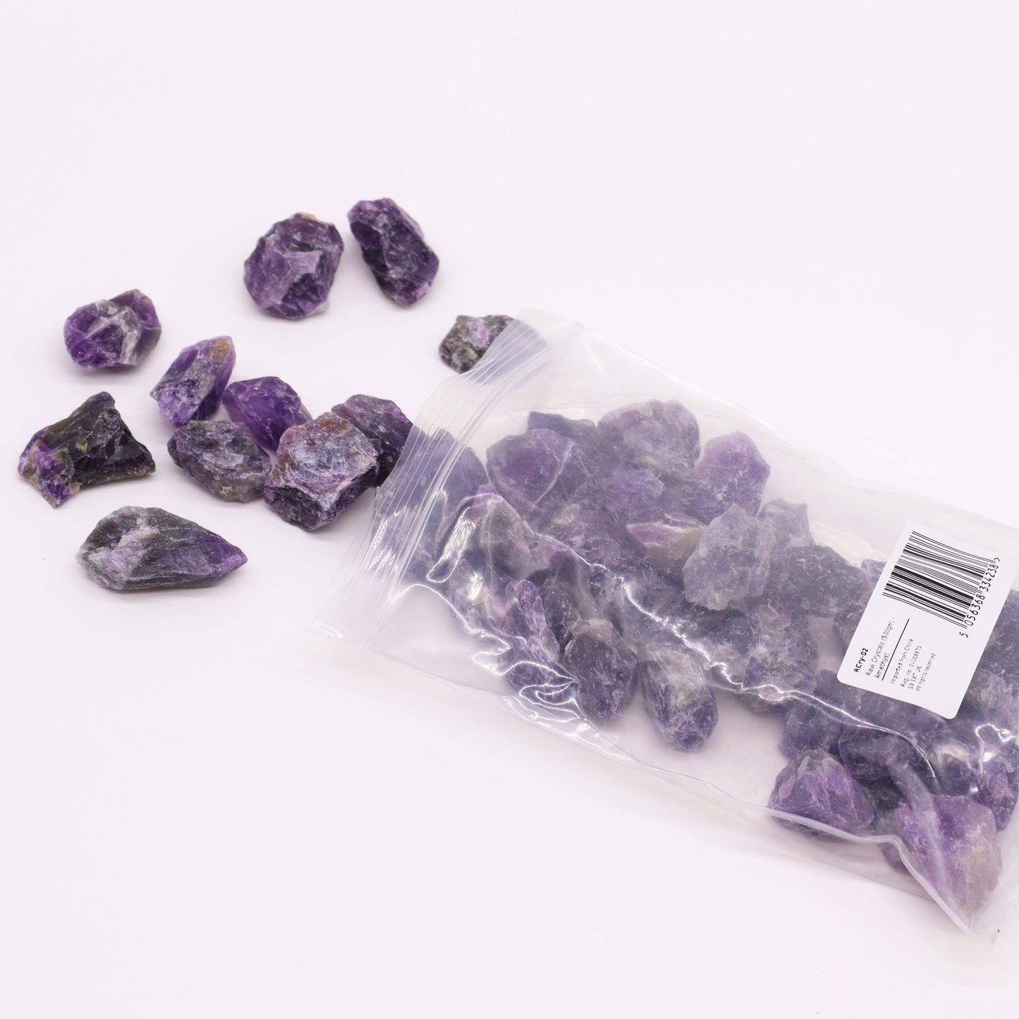 Raw Crystals (500gm) - Amethyst – detail view