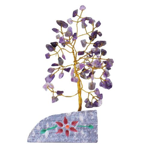 Indian Gemstone Tree Amethyst - 80 Stone | Auro & Co