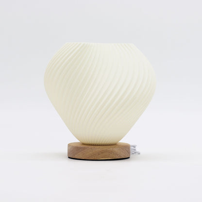 New Wave Lamp - USB - 3 settings - Shell Twisted – detail view