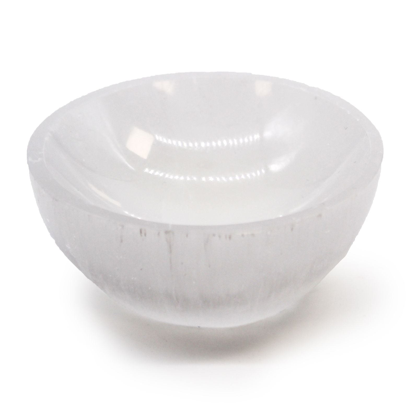 Selenite Round Bowl - 8cm | Auro & Co