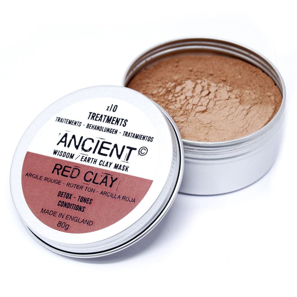 Red Clay Face Mask 80g | Auro & Co