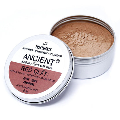 Red Clay Face Mask 80g | Auro & Co