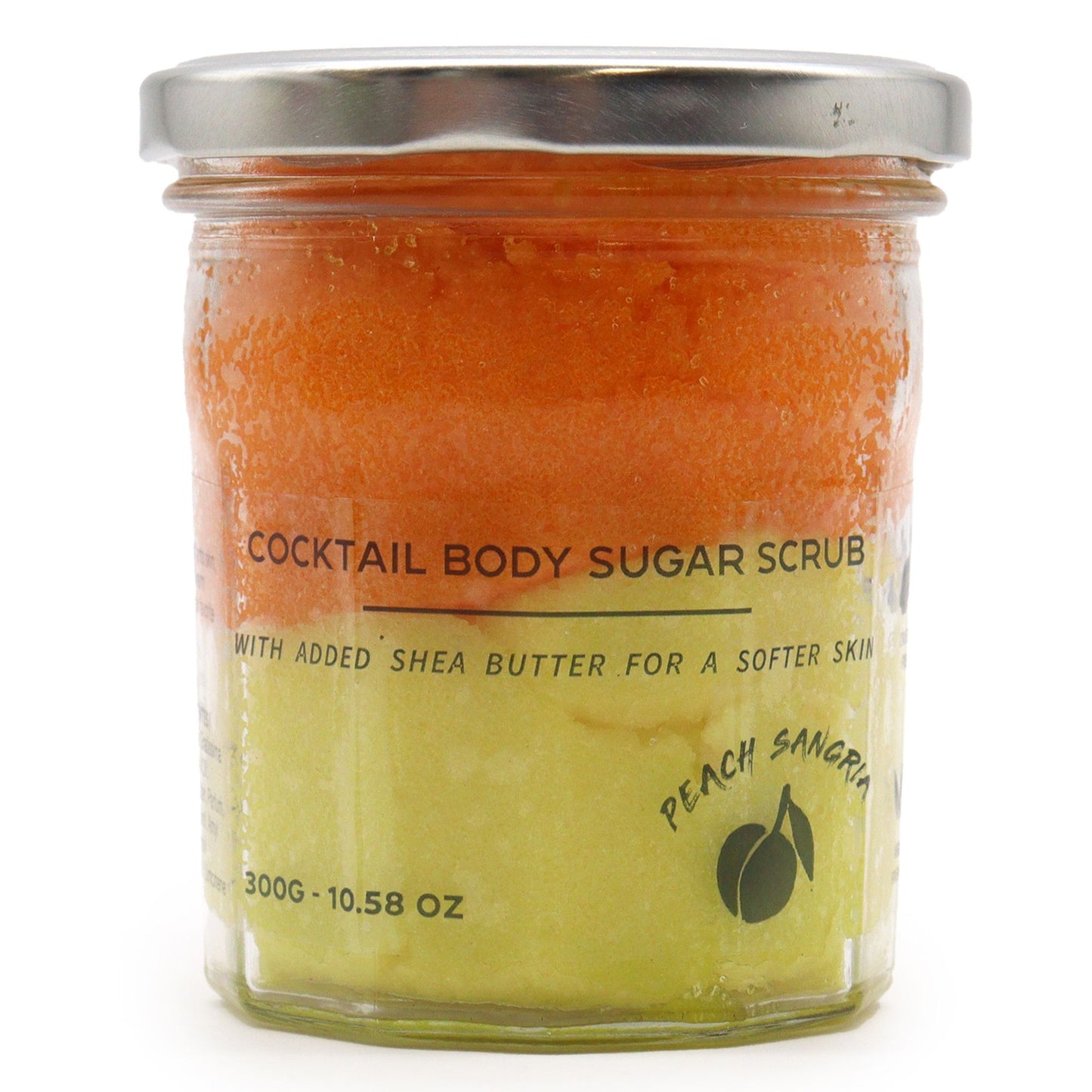 Fragranced Sugar Body Scrub - Peach Sangria 300g | Auro & Co