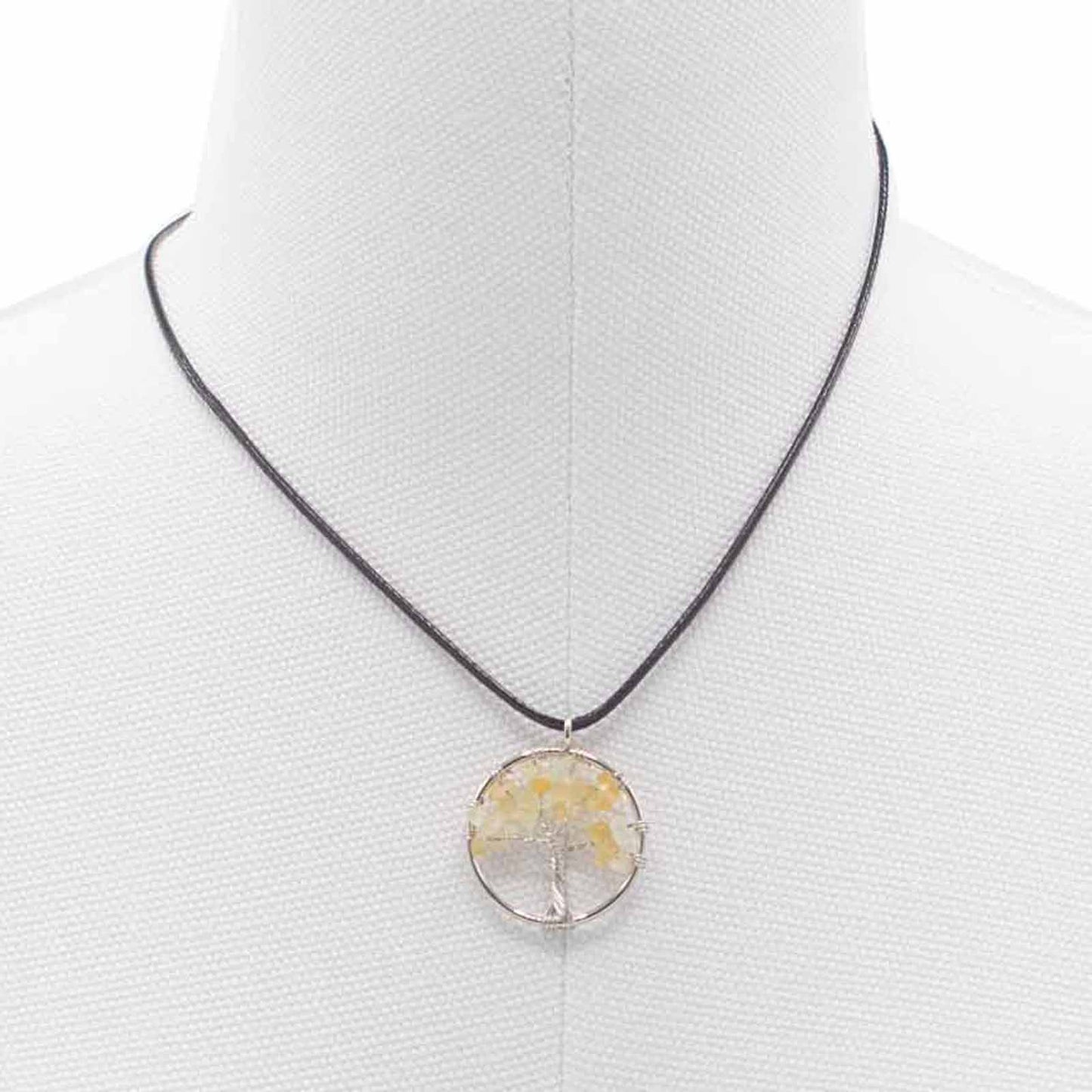 Tree of Life Pendant - Carnelian – lifestyle shot