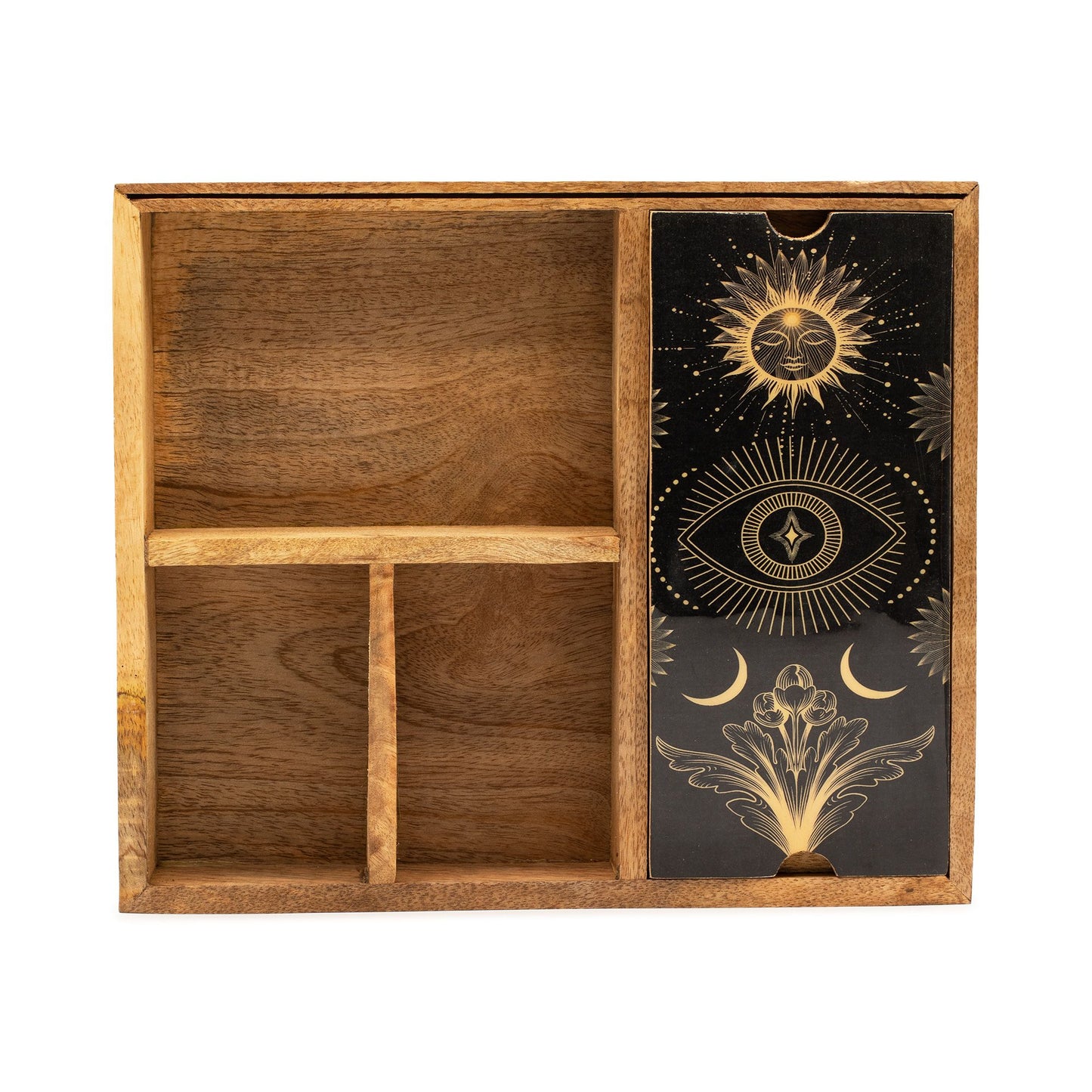 Four Section Tarot Box with Card Holder – lifestyle shot